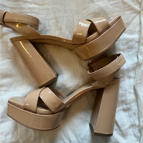 NEW Sam Edelman platform heels size 8 - Picture 2 of 4